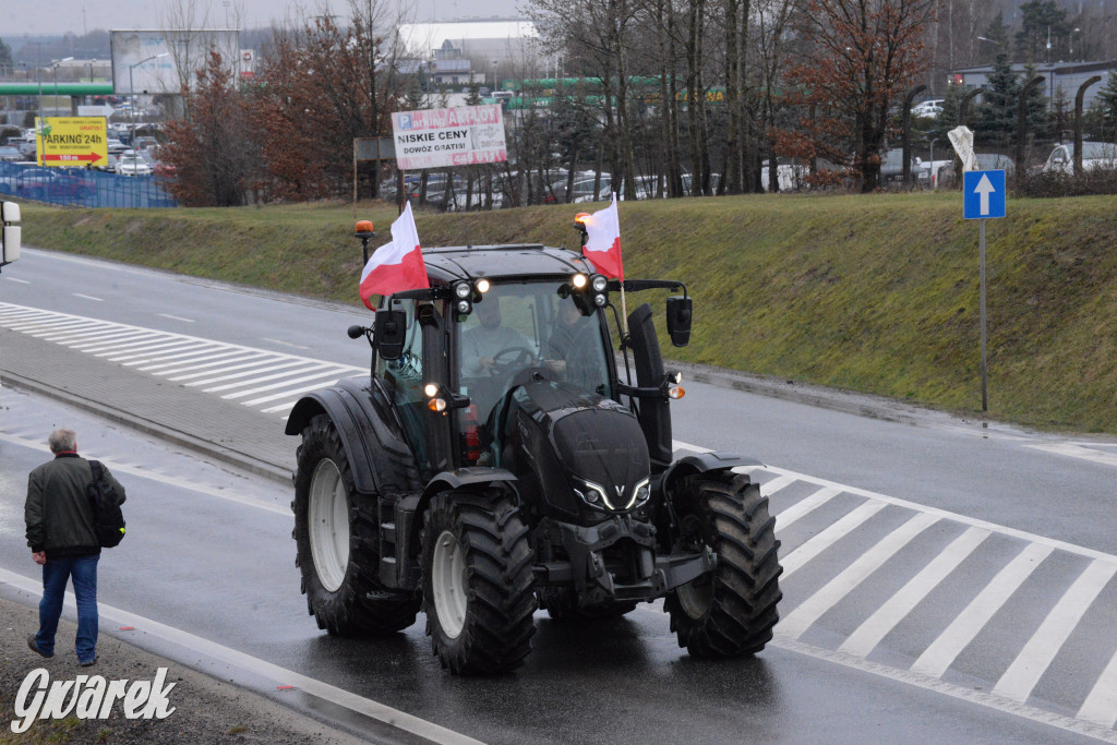 Pyrzowice. Protest rolników i myśliwych