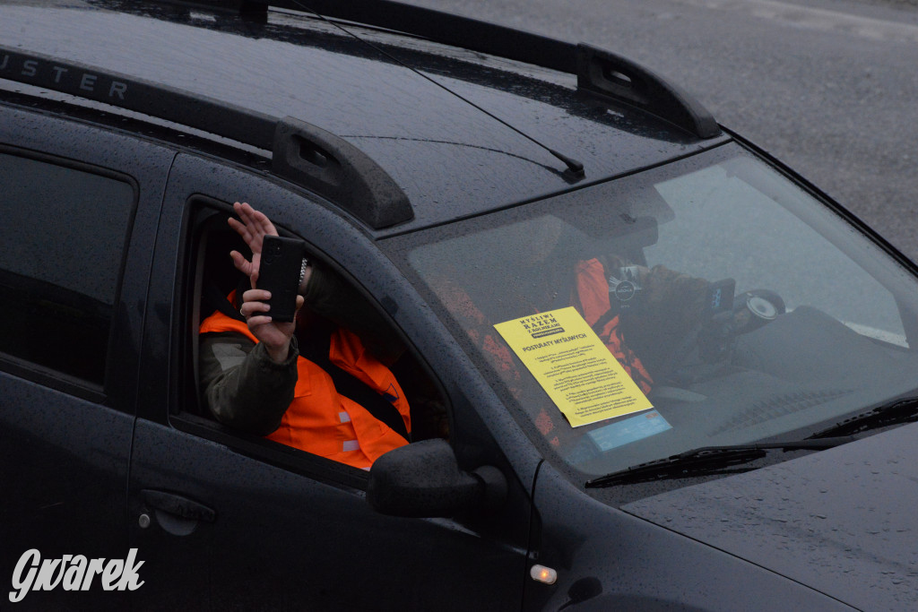 Pyrzowice. Protest rolników i myśliwych
