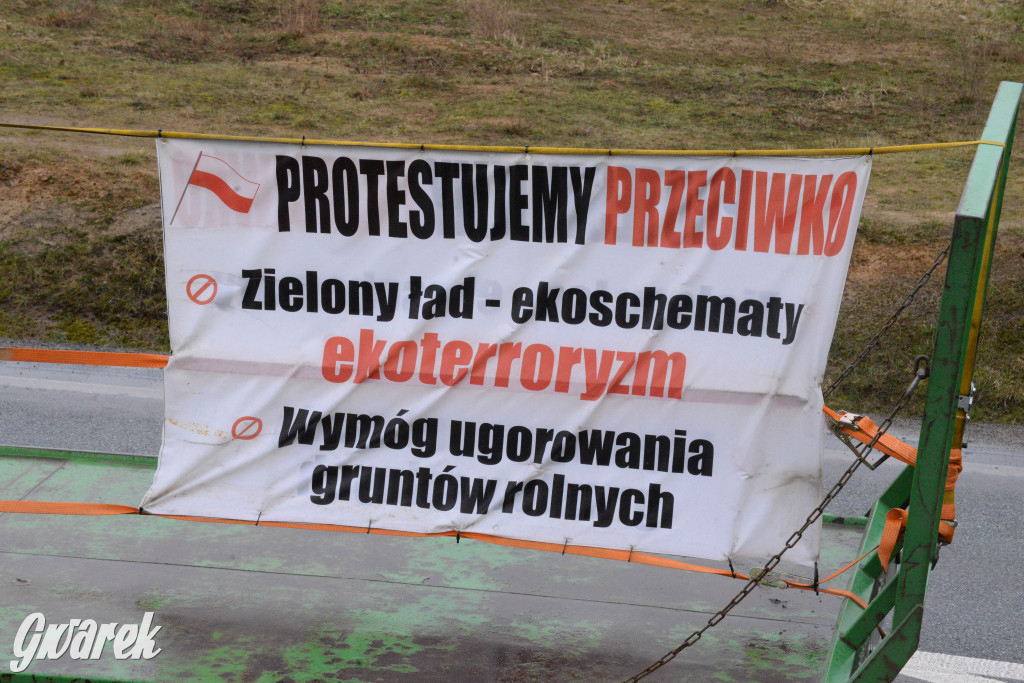Pyrzowice. Protest rolników i myśliwych