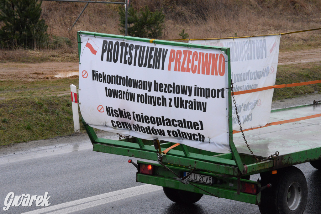 Pyrzowice. Protest rolników i myśliwych