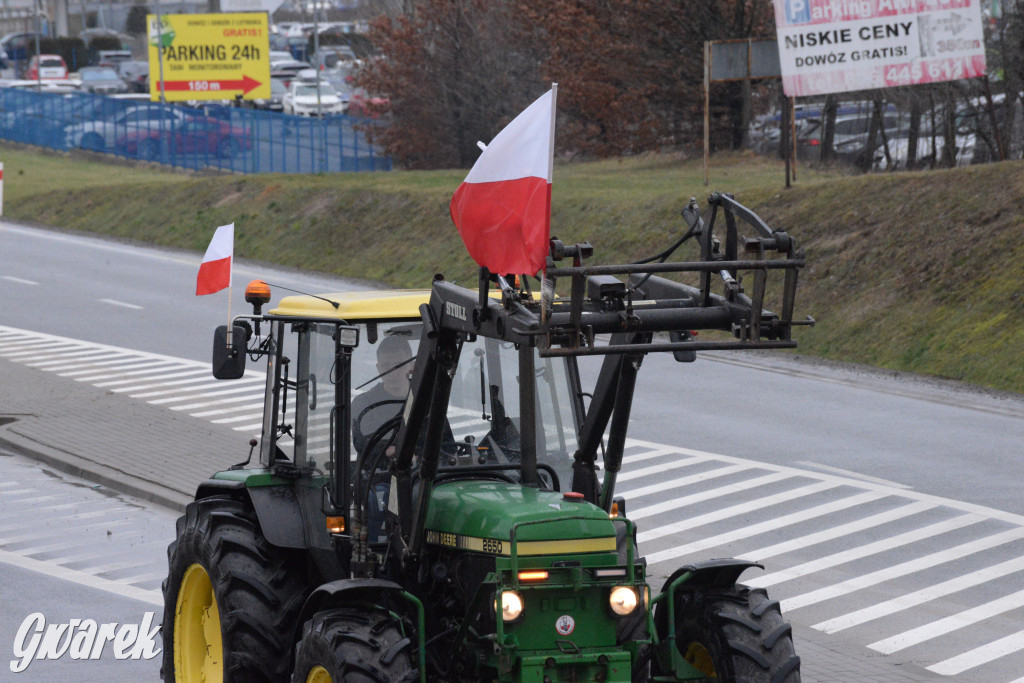 Pyrzowice. Protest rolników i myśliwych