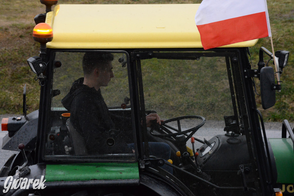 Pyrzowice. Protest rolników i myśliwych