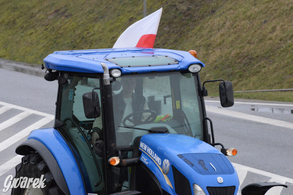 Pyrzowice. Protest rolników i myśliwych