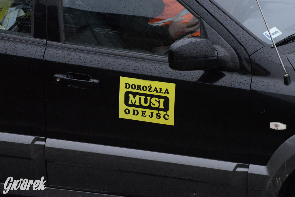 Pyrzowice. Protest rolników i myśliwych