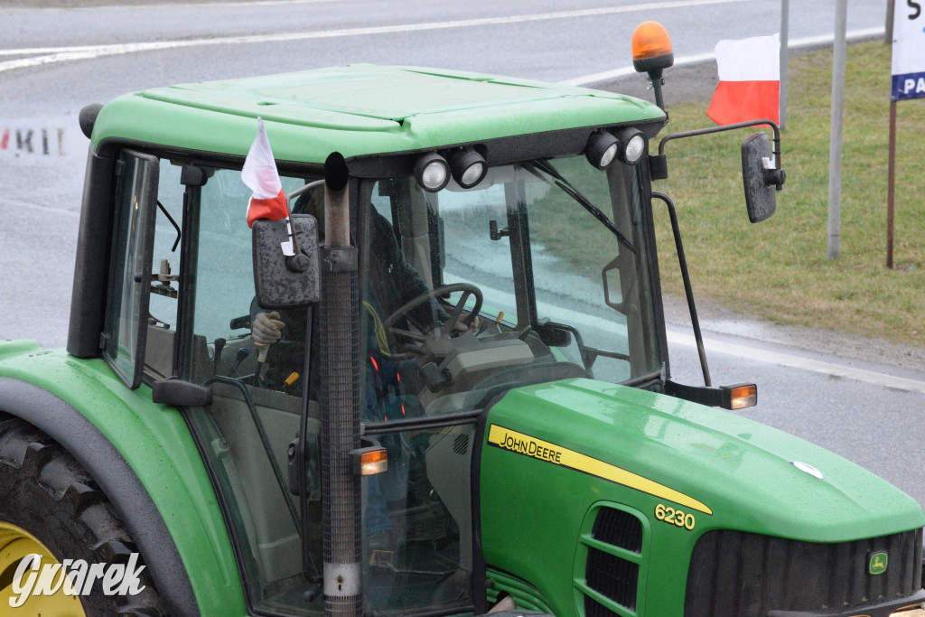 Pyrzowice. Protest rolników i myśliwych