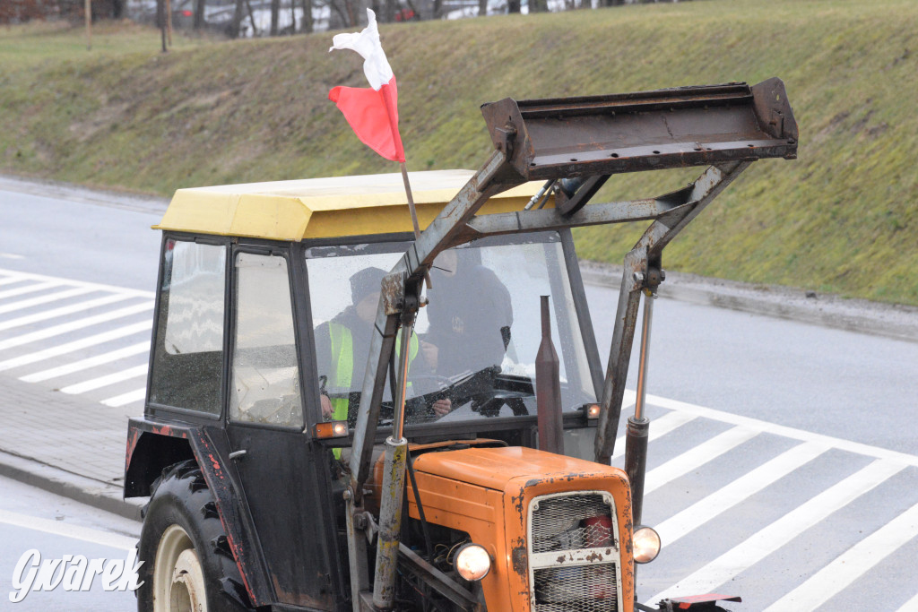 Pyrzowice. Protest rolników i myśliwych