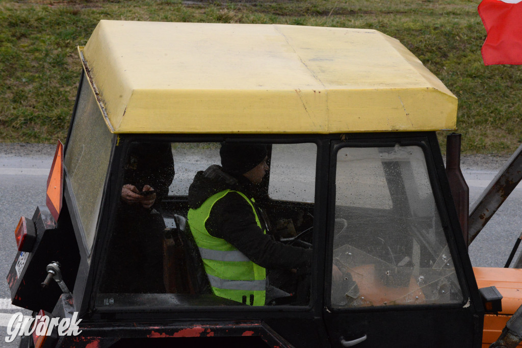 Pyrzowice. Protest rolników i myśliwych
