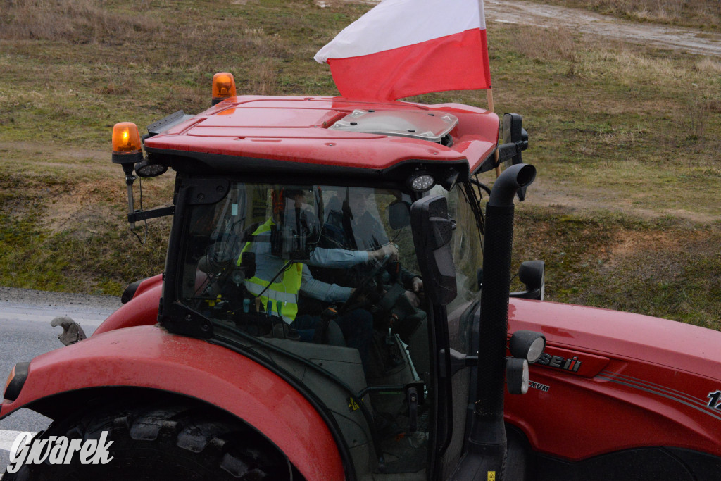 Pyrzowice. Protest rolników i myśliwych