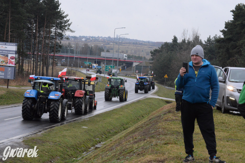 Pyrzowice. Protest rolników i myśliwych