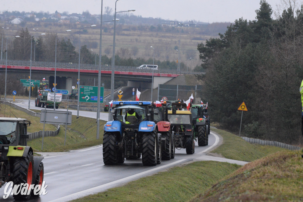 Pyrzowice. Protest rolników i myśliwych