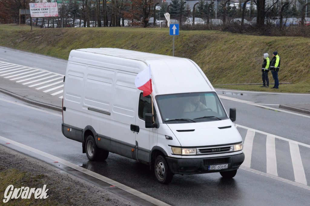 Pyrzowice. Protest rolników i myśliwych