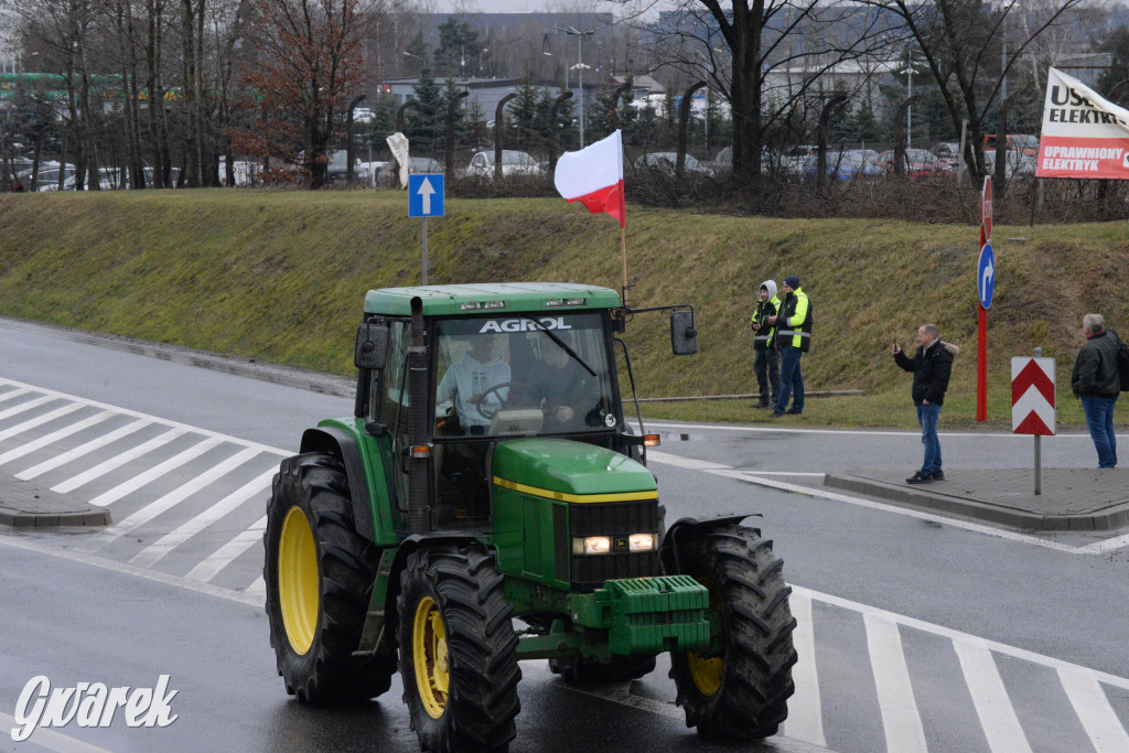 Pyrzowice. Protest rolników i myśliwych