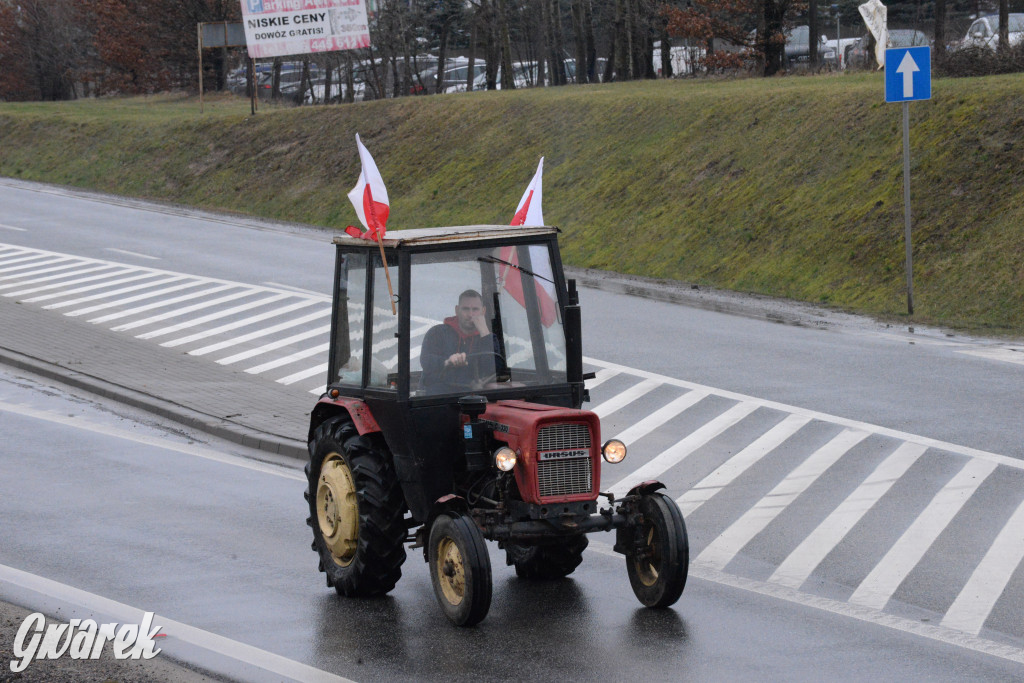 Pyrzowice. Protest rolników i myśliwych