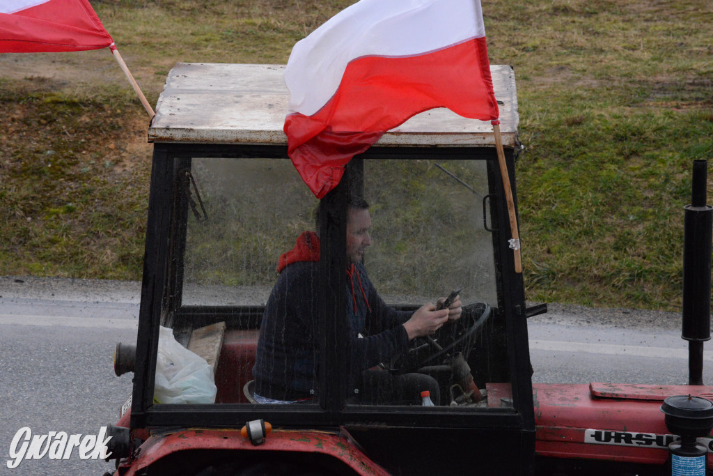 Pyrzowice. Protest rolników i myśliwych