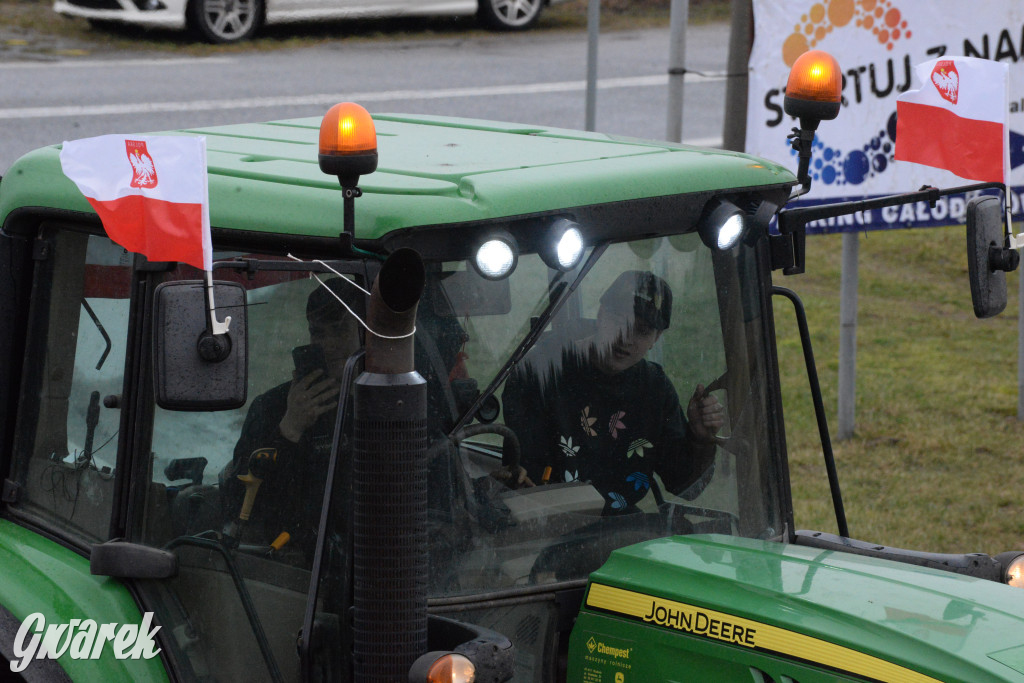 Pyrzowice. Protest rolników i myśliwych