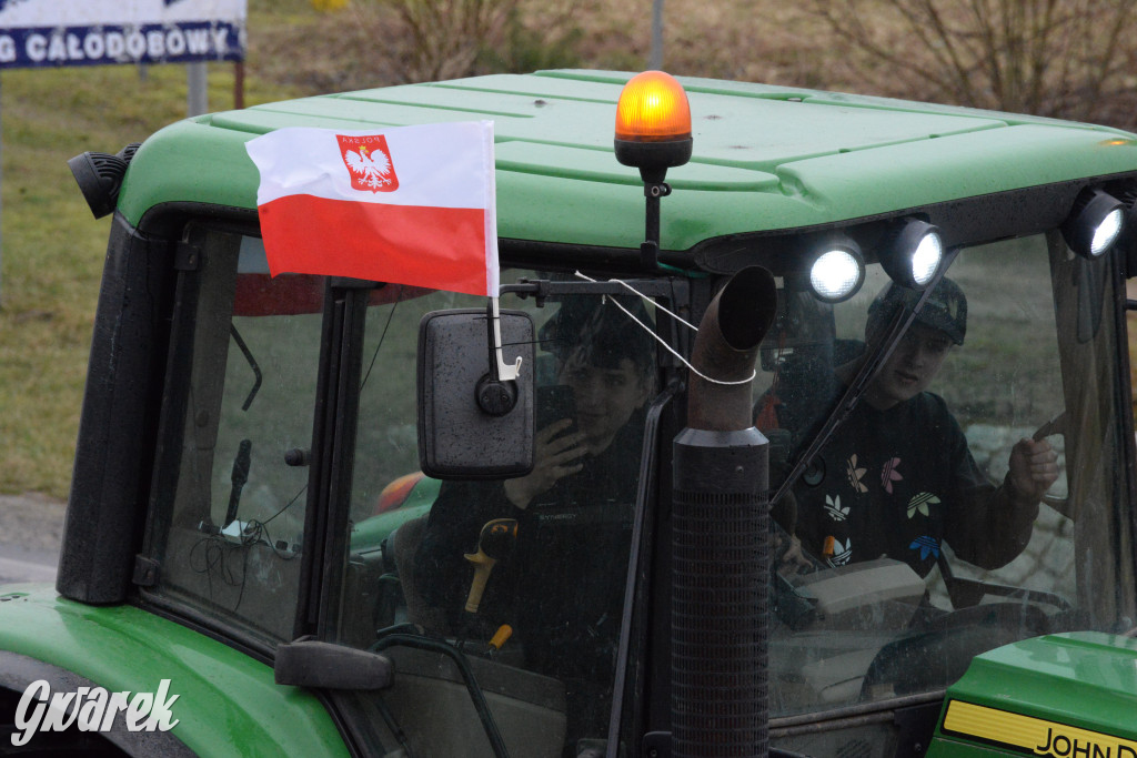 Pyrzowice. Protest rolników i myśliwych