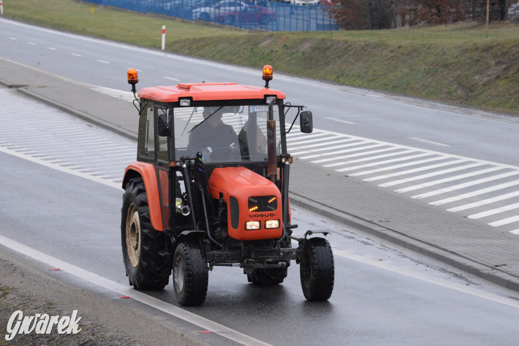 Pyrzowice. Protest rolników i myśliwych