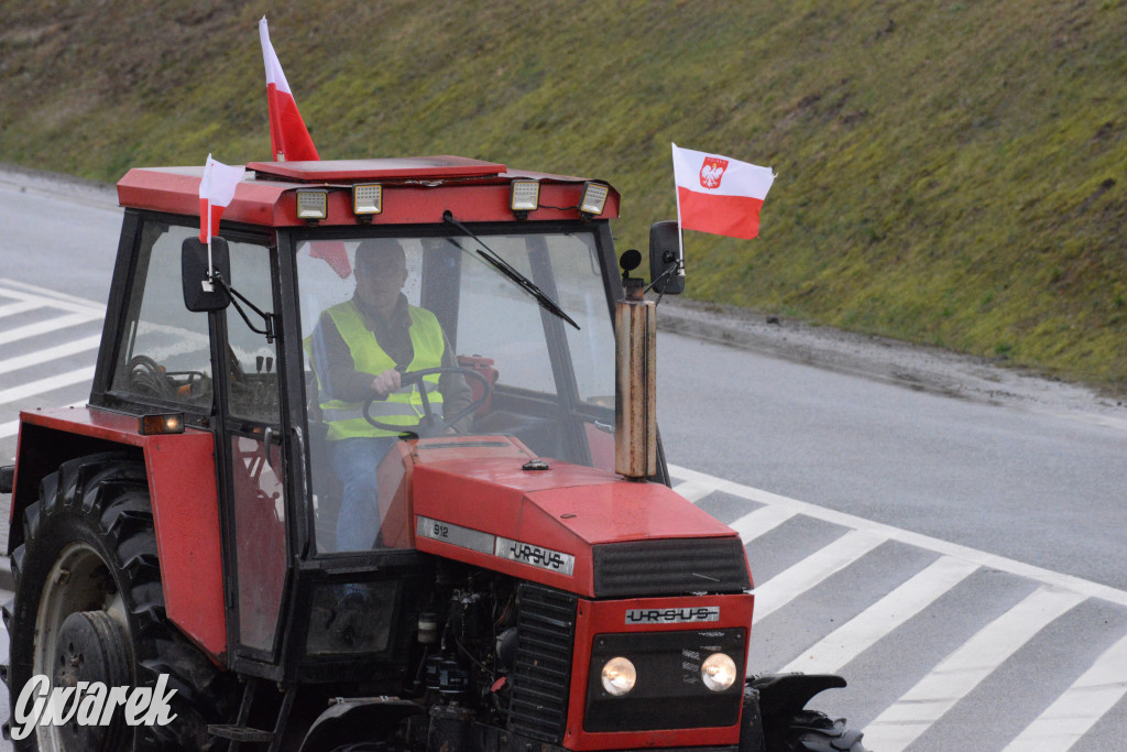 Pyrzowice. Protest rolników i myśliwych