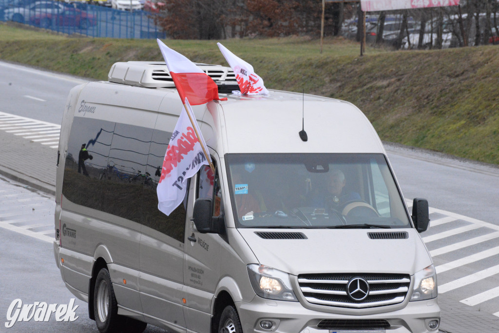 Pyrzowice. Protest rolników i myśliwych