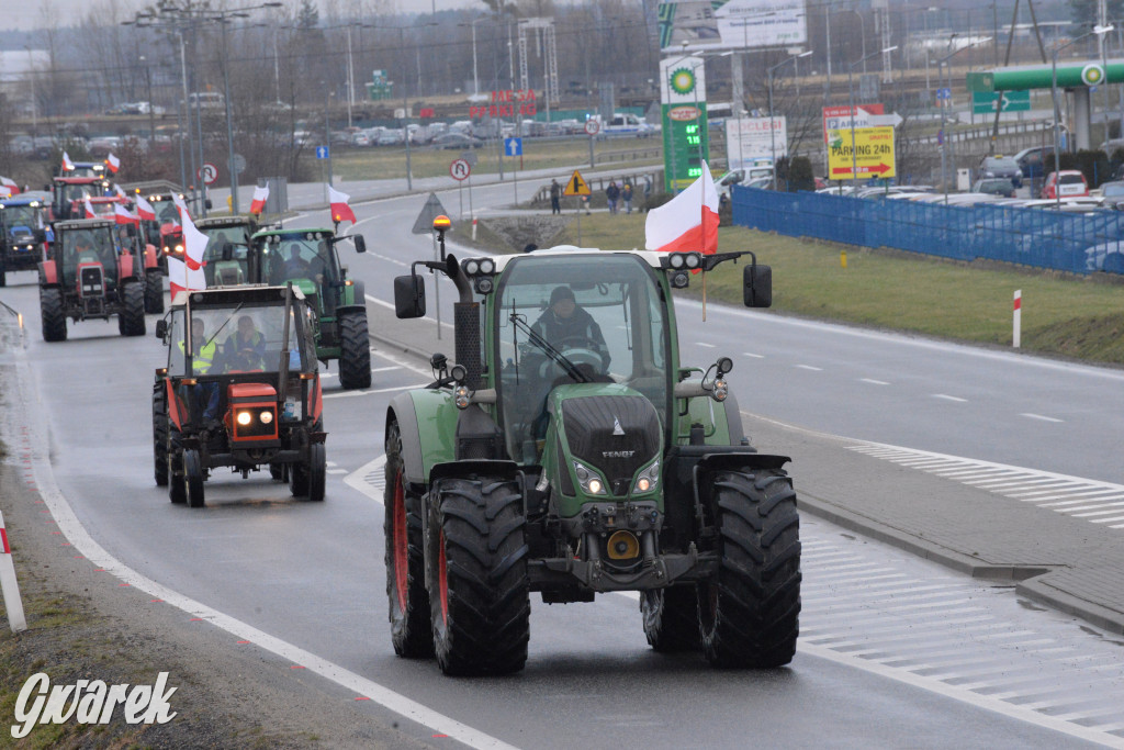 Pyrzowice. Protest rolników i myśliwych