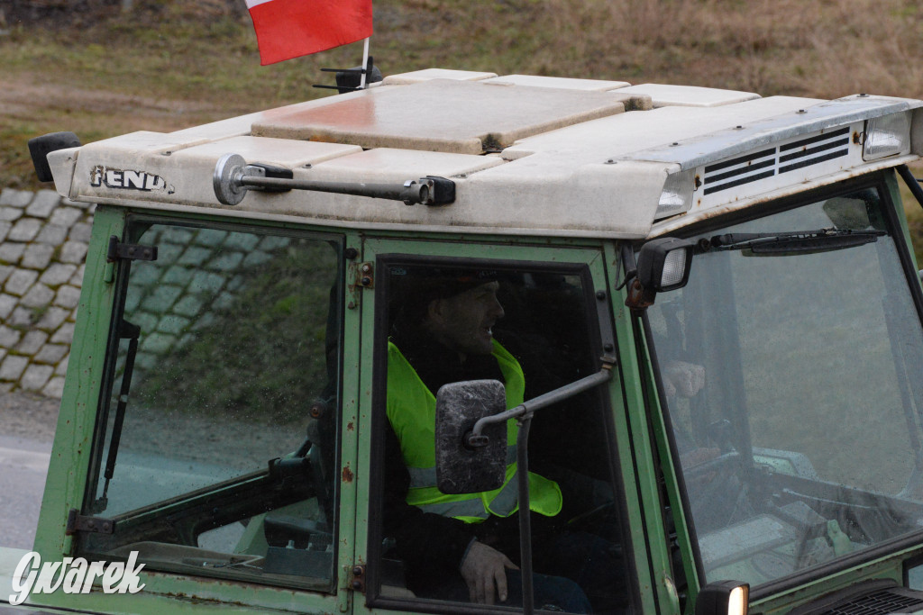 Pyrzowice. Protest rolników i myśliwych