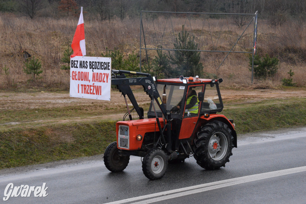 Pyrzowice. Protest rolników i myśliwych