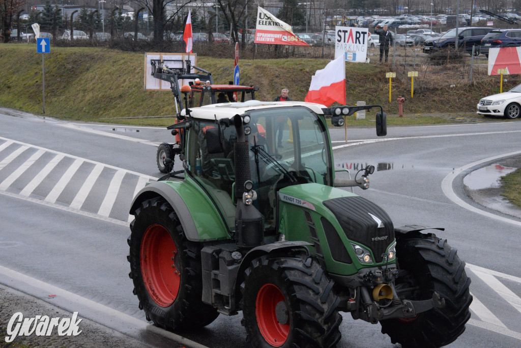 Pyrzowice. Protest rolników i myśliwych