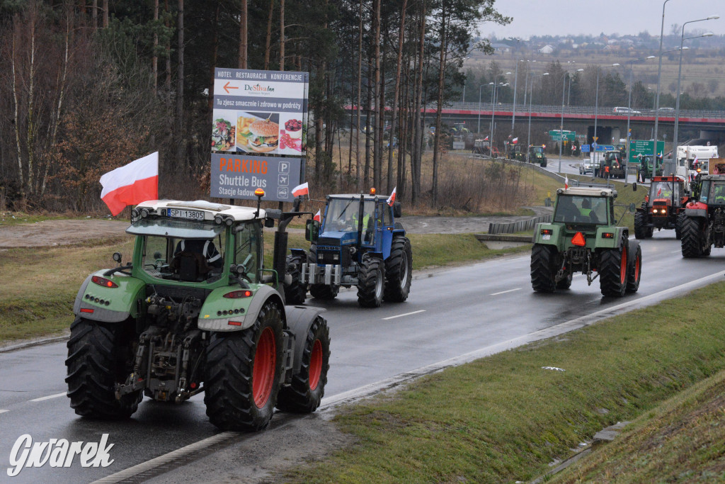 Pyrzowice. Protest rolników i myśliwych