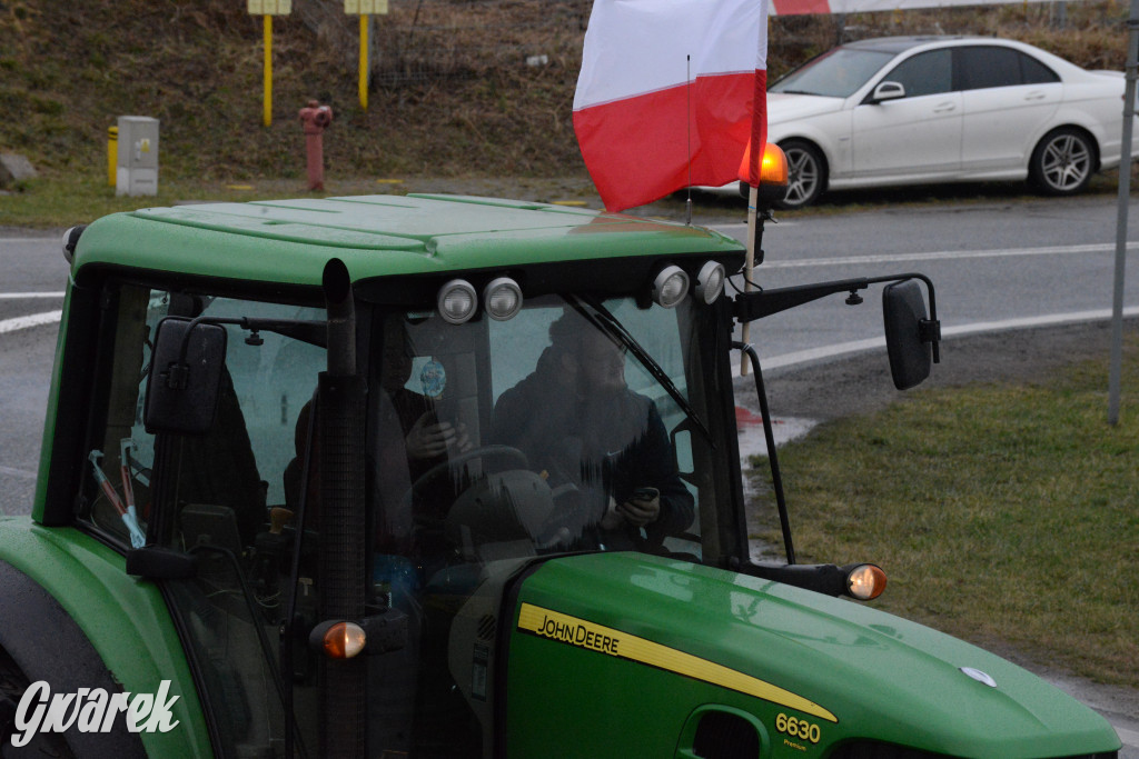 Pyrzowice. Protest rolników i myśliwych