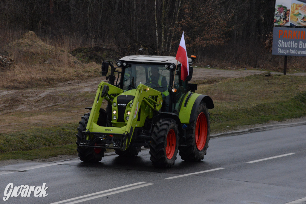Pyrzowice. Protest rolników i myśliwych
