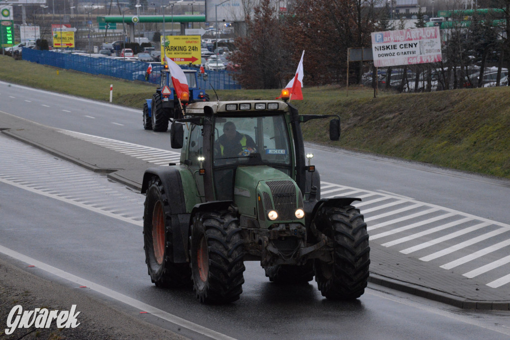 Pyrzowice. Protest rolników i myśliwych