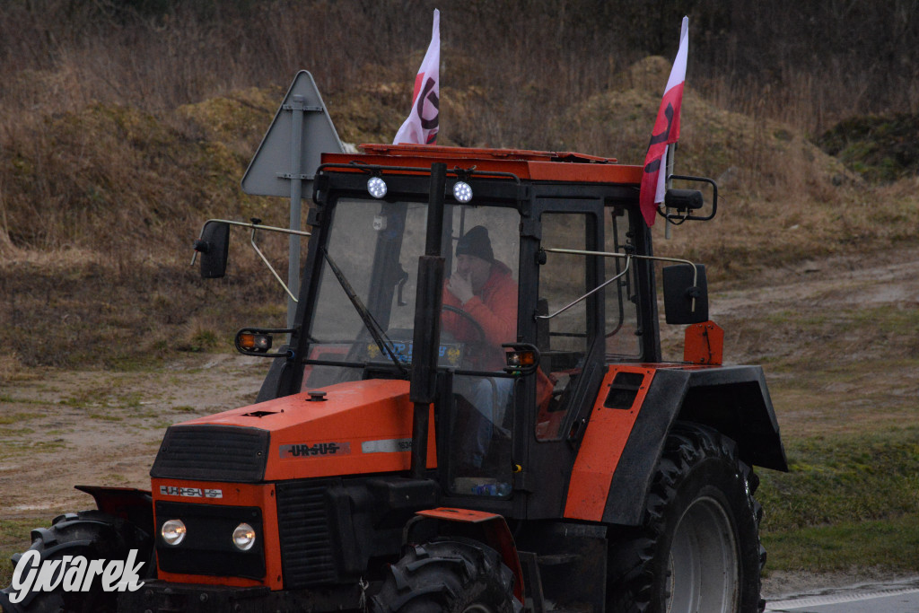 Pyrzowice. Protest rolników i myśliwych
