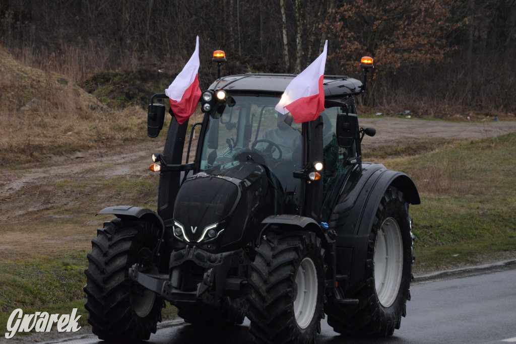 Pyrzowice. Protest rolników i myśliwych