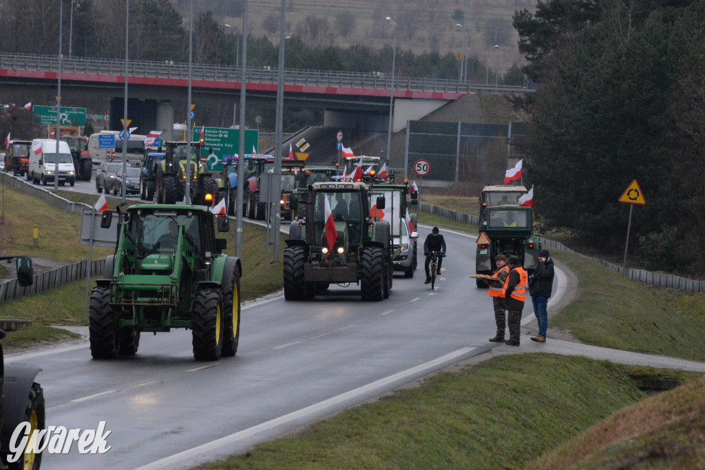 Pyrzowice. Protest rolników i myśliwych
