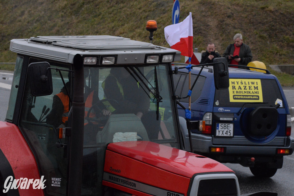 Pyrzowice. Protest rolników i myśliwych