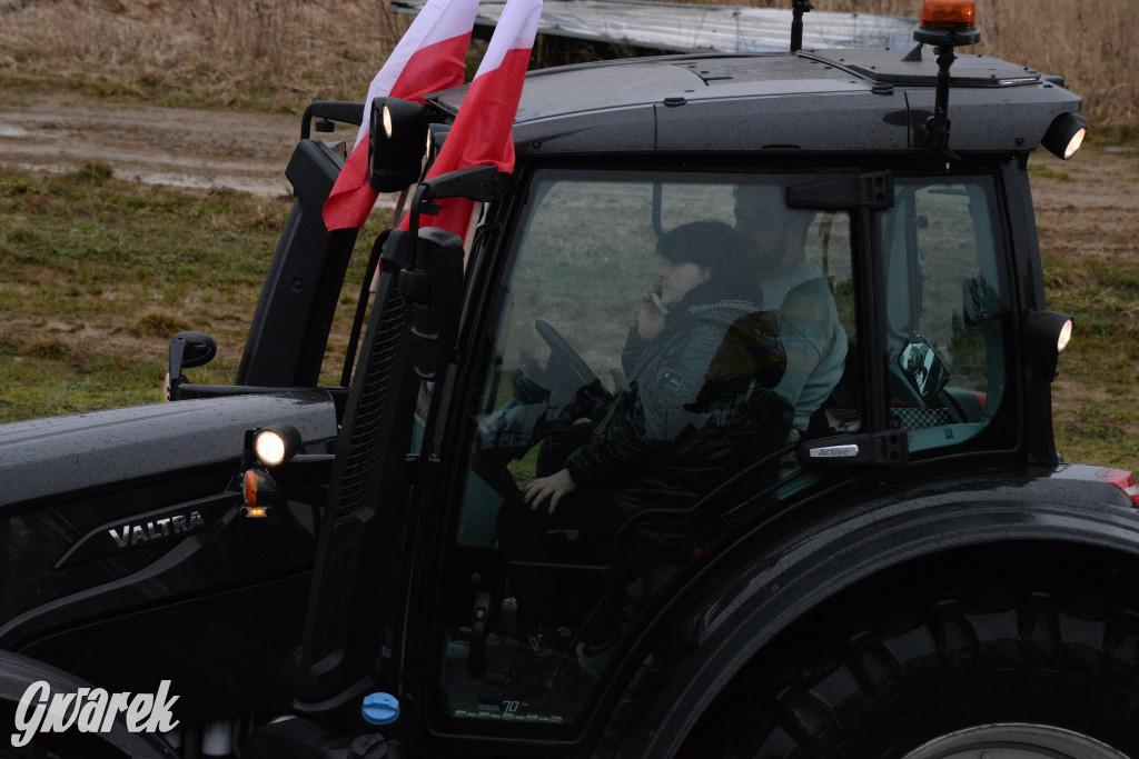 Pyrzowice. Protest rolników i myśliwych