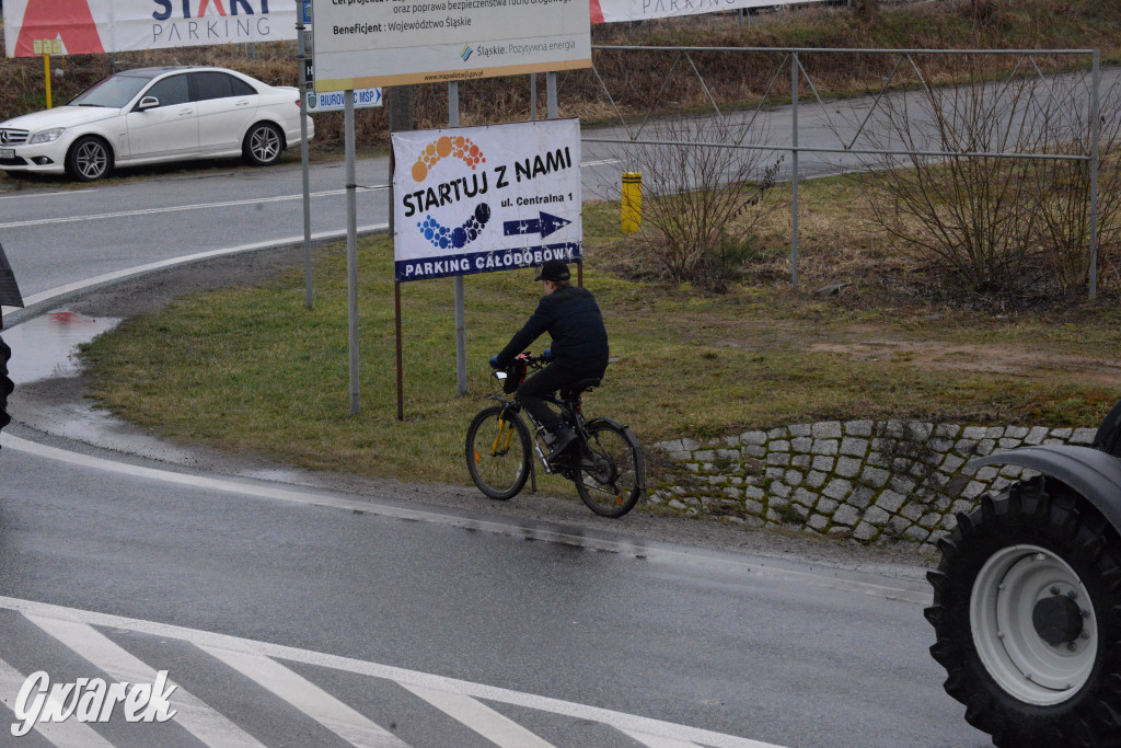 Pyrzowice. Protest rolników i myśliwych