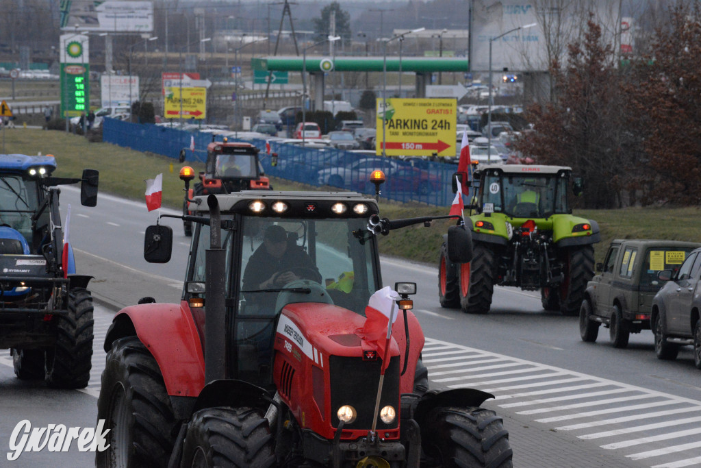 Pyrzowice. Protest rolników i myśliwych