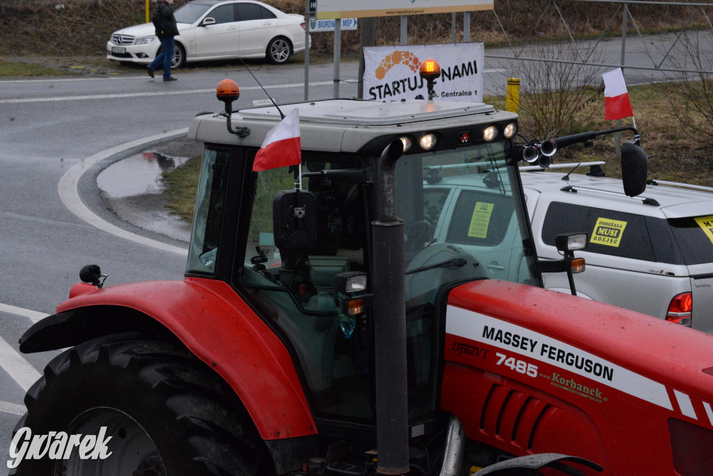 Pyrzowice. Protest rolników i myśliwych