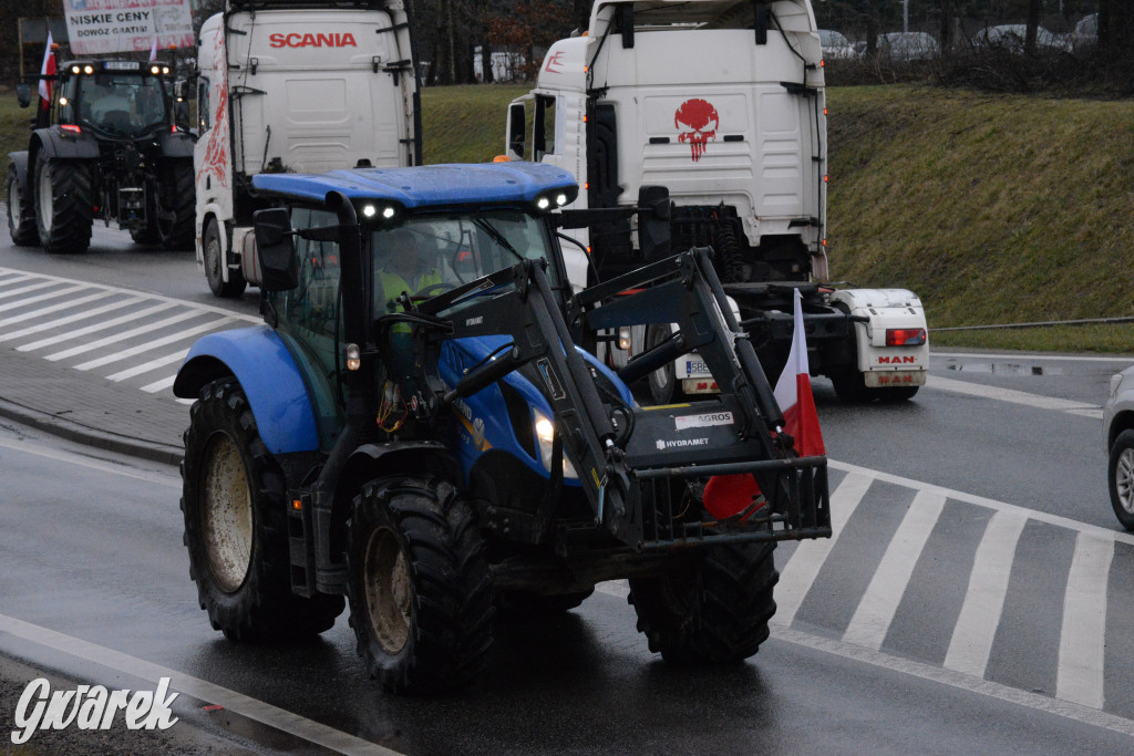 Pyrzowice. Protest rolników i myśliwych