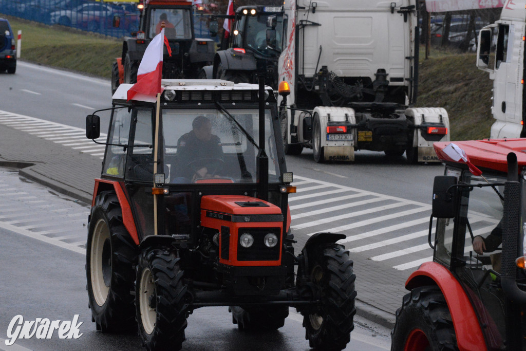 Pyrzowice. Protest rolników i myśliwych