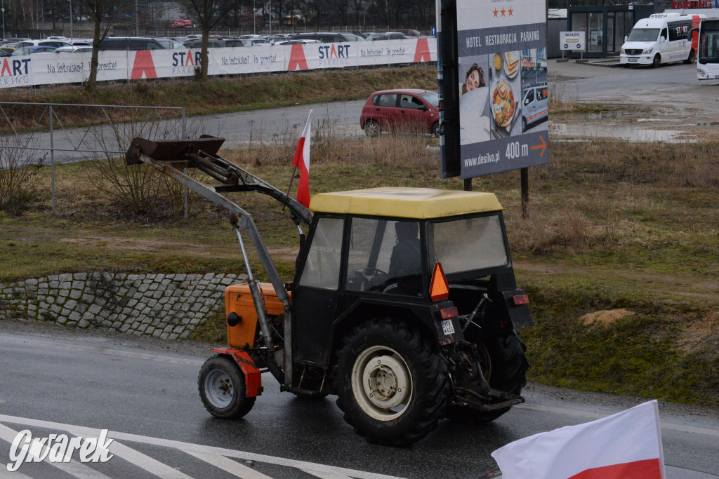 Pyrzowice. Protest rolników i myśliwych