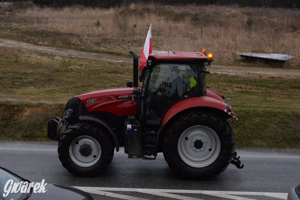 Pyrzowice. Protest rolników i myśliwych