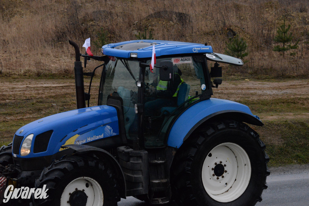 Pyrzowice. Protest rolników i myśliwych