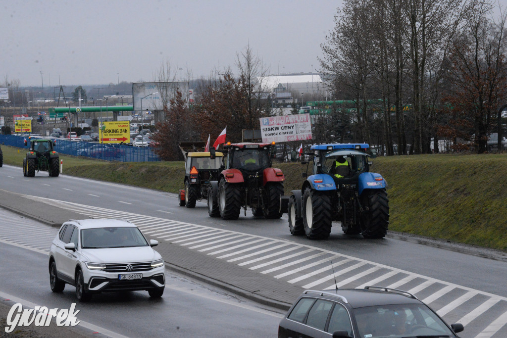 Pyrzowice. Protest rolników i myśliwych