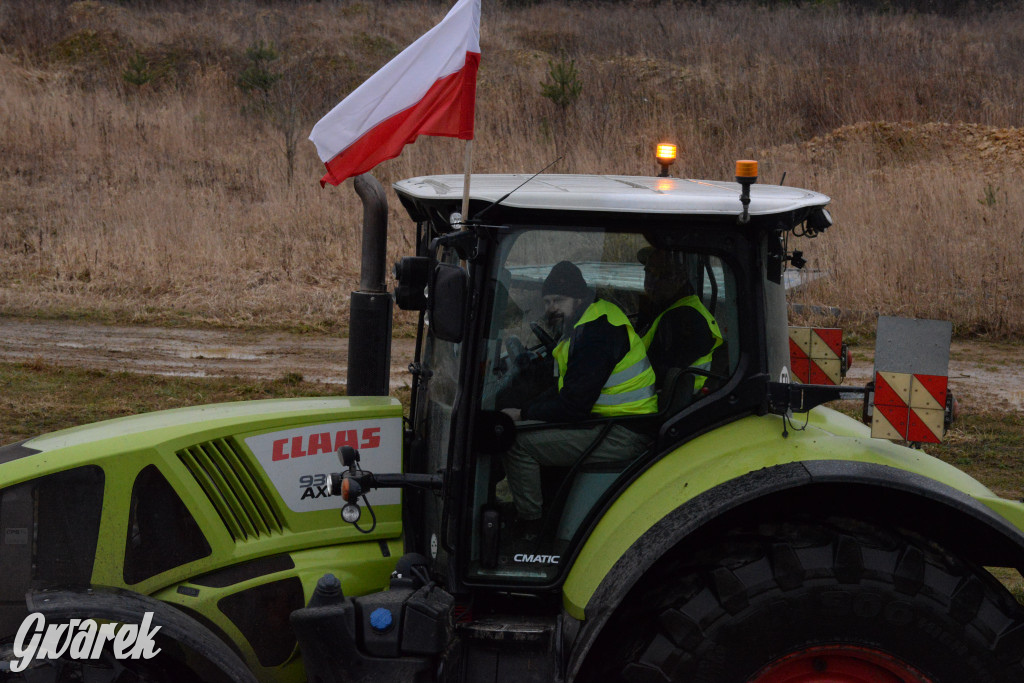 Pyrzowice. Protest rolników i myśliwych