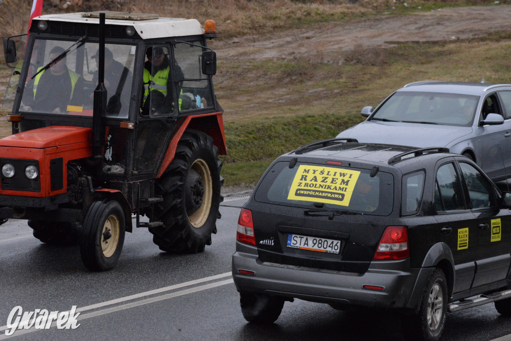 Pyrzowice. Protest rolników i myśliwych