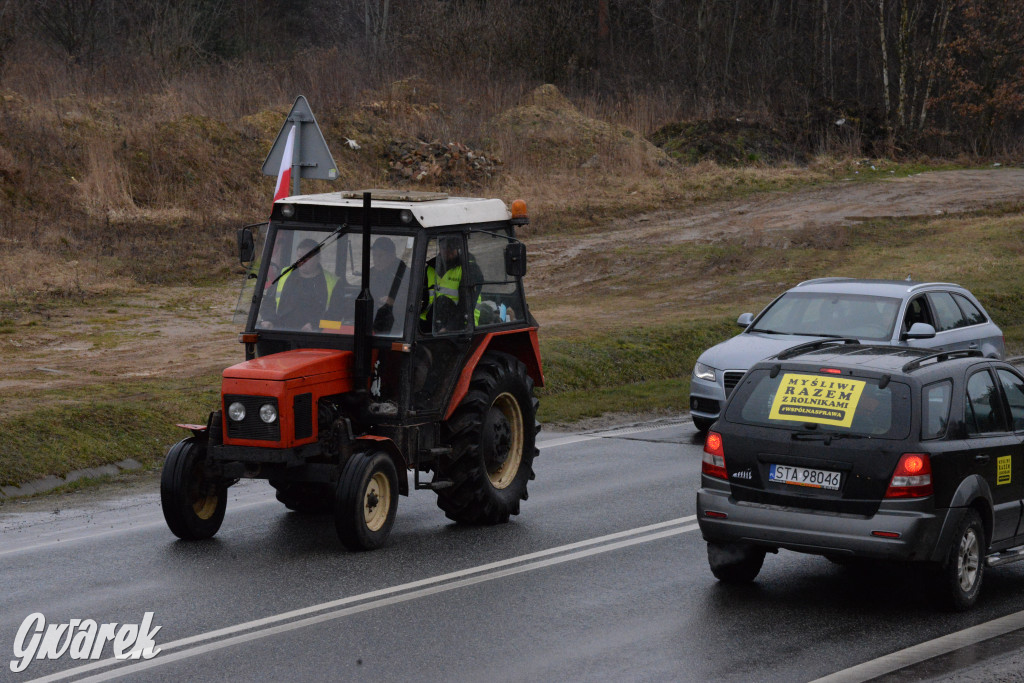 Pyrzowice. Protest rolników i myśliwych