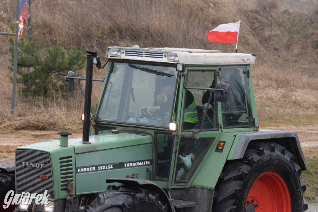 Pyrzowice. Protest rolników i myśliwych