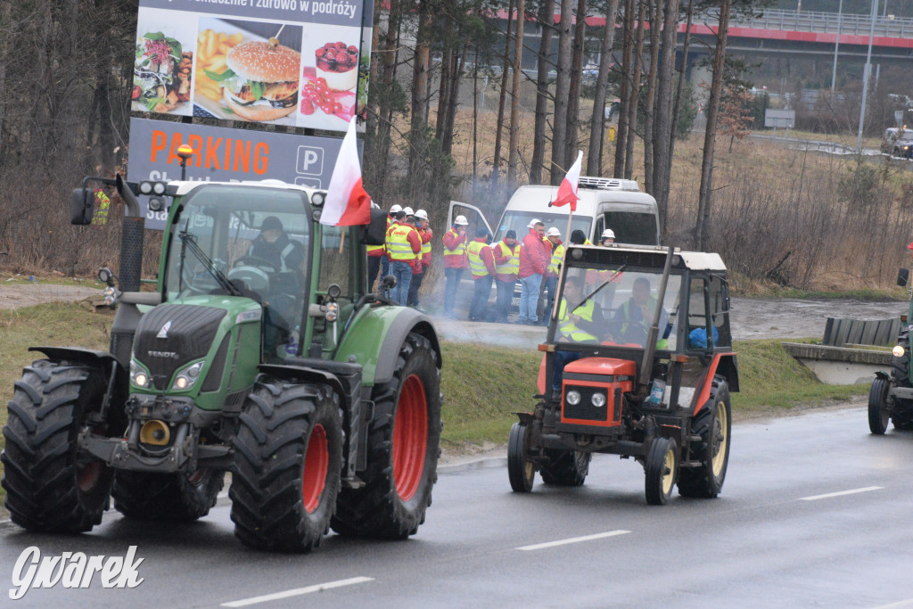 Pyrzowice. Protest rolników i myśliwych